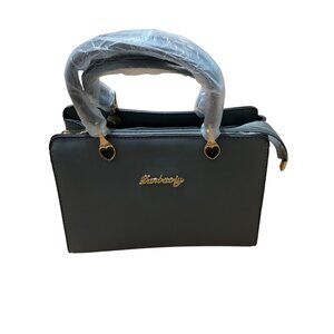 NWT  Danboaly Women’s Gray Purse- Double Handles/ Shoulder Strap/ Crossbody